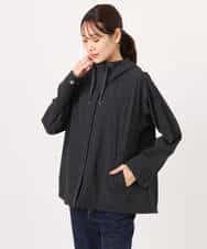 F1JFD14240 MK MICHEL KLEIN(小さいサイズ)(メゾン ドゥ サンク) 【小さいサイズ】ストレッチマウンテンパーカー/撥水加工/洗える ベージュ