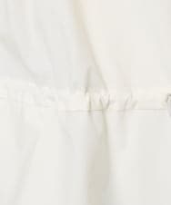 F1JFD27260 MK MICHEL KLEIN(小さいサイズ)(メゾン ドゥ サンク) 【小さいサイズ】2wayタイプライターミドル丈ブルゾン/洗える ライトブルー