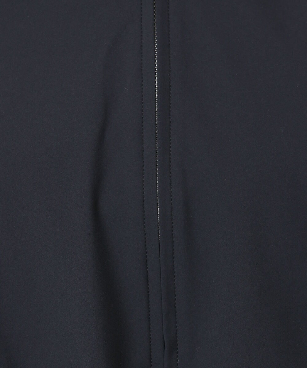 F1JFD27260 MK MICHEL KLEIN(小さいサイズ)(メゾン ドゥ サンク) 【小さいサイズ】2wayタイプライターミドル丈ブルゾン/洗える ライトブルー