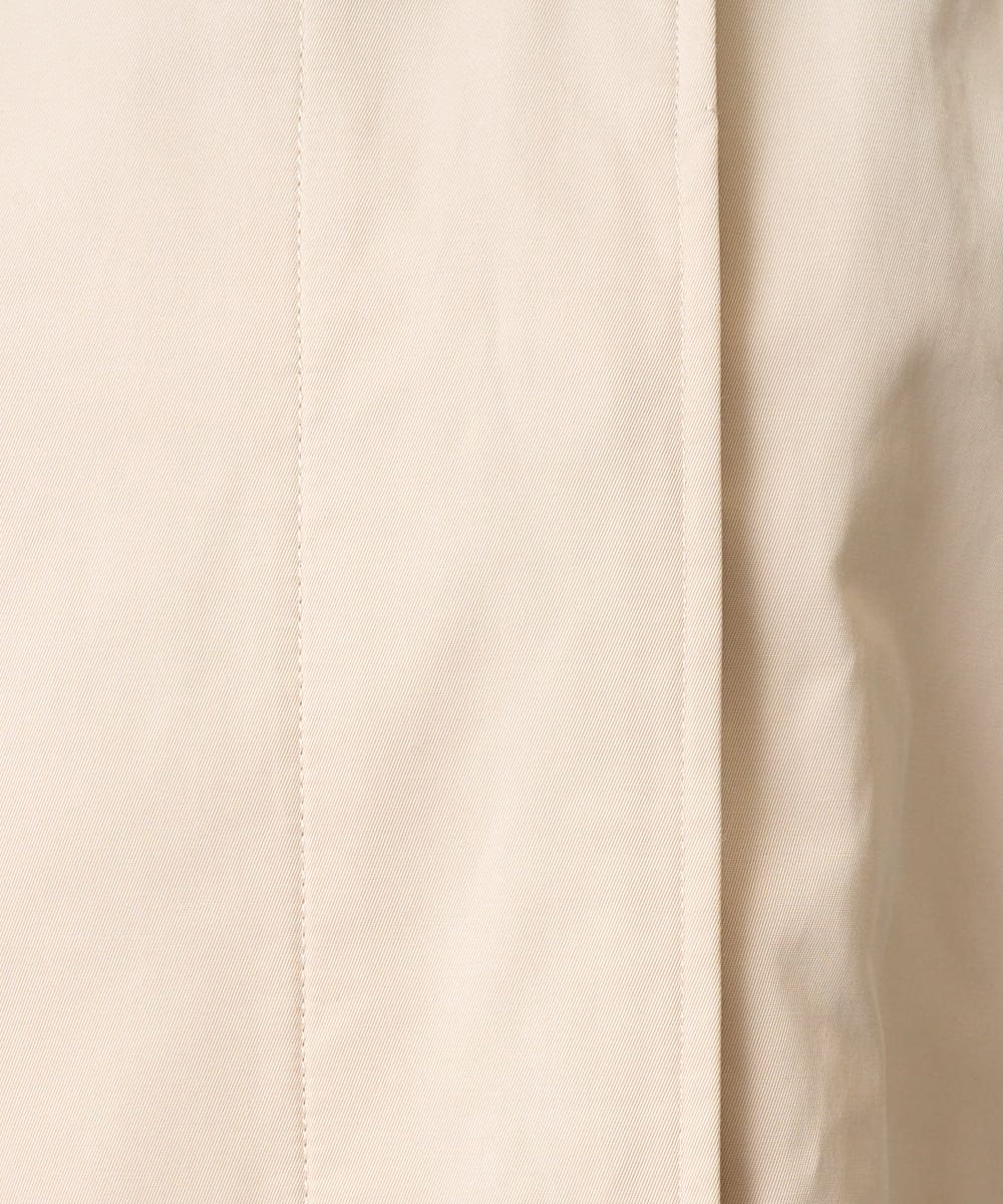 F1JFD28270 MK MICHEL KLEIN(小さいサイズ)(メゾン ドゥ サンク) 【小さいサイズ】テントライン ツイルコート/洗える ベージュ