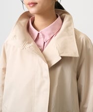 F1JFD28270 MK MICHEL KLEIN(小さいサイズ)(メゾン ドゥ サンク) 【小さいサイズ】テントライン ツイルコート/洗える ベージュ