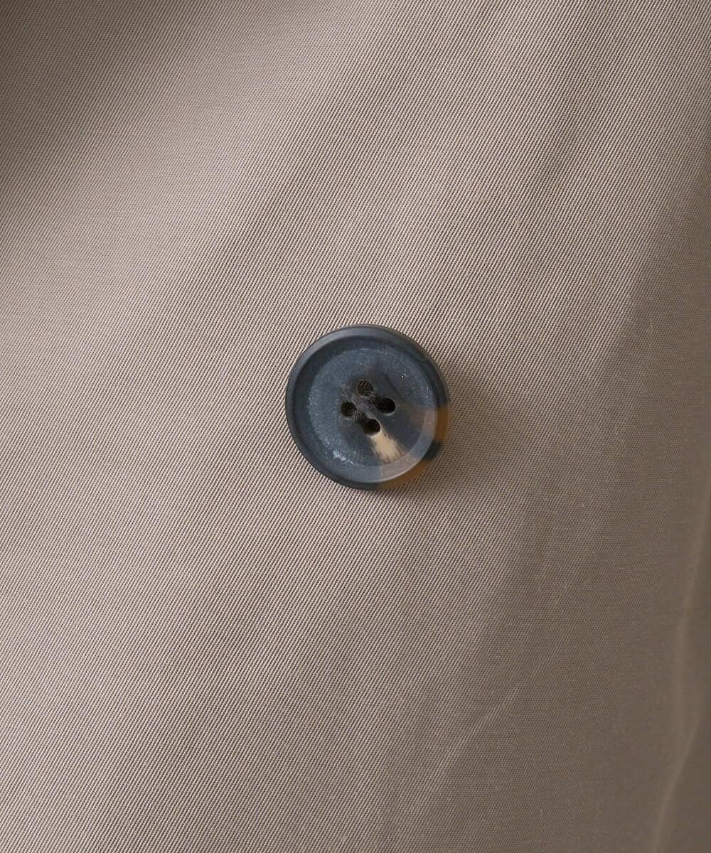 F1JFD28270 MK MICHEL KLEIN(小さいサイズ)(メゾン ドゥ サンク) 【小さいサイズ】テントライン ツイルコート/洗える ベージュ