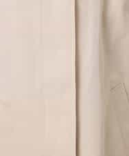 F1JFD28270 MK MICHEL KLEIN(小さいサイズ)(メゾン ドゥ サンク) 【小さいサイズ】テントライン ツイルコート/洗える ベージュ