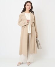F1JFV24210 MK MICHEL KLEIN(小さいサイズ)(メゾン ドゥ サンク) 【小さいサイズ】パール調釦デザインツイードベスト/洗える アイボリー