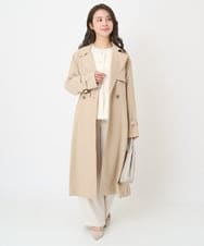 F1JFV24210 MK MICHEL KLEIN(小さいサイズ)(メゾン ドゥ サンク) 【小さいサイズ】パール調釦デザインツイードベスト/洗える アイボリー