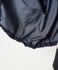 F1JGA30210 MK MICHEL KLEIN(小さいサイズ)(メゾン ドゥ サンク) 【小さいサイズ】デニムライクノーカラーブルゾン/洗える ネイビー