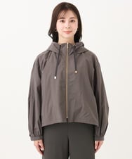 F1JGA47230 MK MICHEL KLEIN(小さいサイズ)(メゾン ドゥ サンク) 【小さいサイズ】フーデットライトブルゾン/洗える ベージュ
