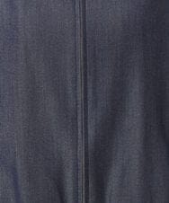 F1JGD36210 MK MICHEL KLEIN(小さいサイズ)(メゾン ドゥ サンク) 【小さいサイズ】[SANAGARAシリーズ]デニムライク 襟付きジップアップブルゾン/接触冷感/UVカット/洗濯機で洗える ネイビー