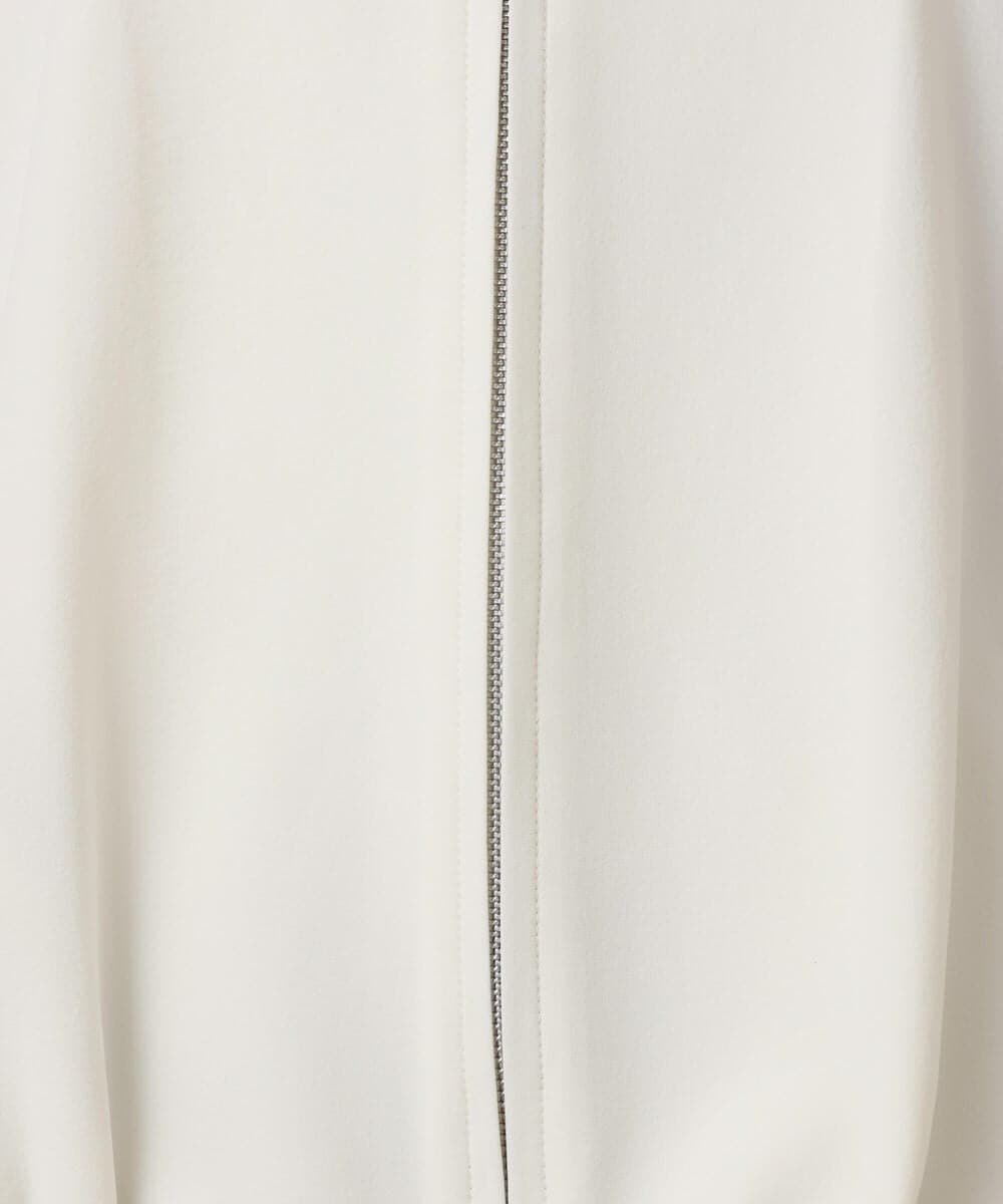 F1JGD37220 MK MICHEL KLEIN(小さいサイズ)(メゾン ドゥ サンク) 【小さいサイズ】ストレッチライトブルゾン/洗える ダークグレー
