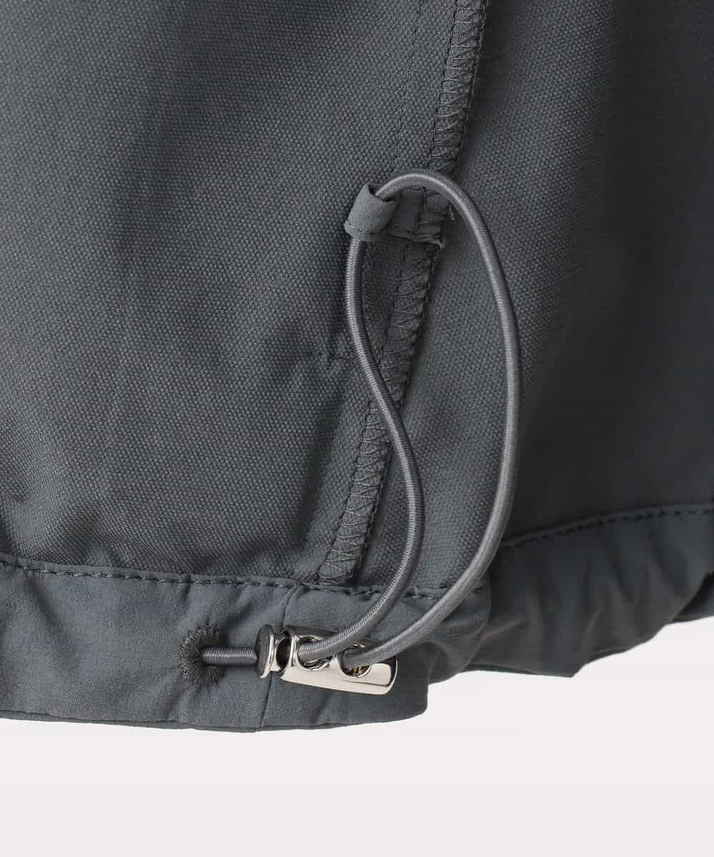 F1JGD37220 MK MICHEL KLEIN(小さいサイズ)(メゾン ドゥ サンク) 【小さいサイズ】ストレッチライトブルゾン/洗える ダークグレー