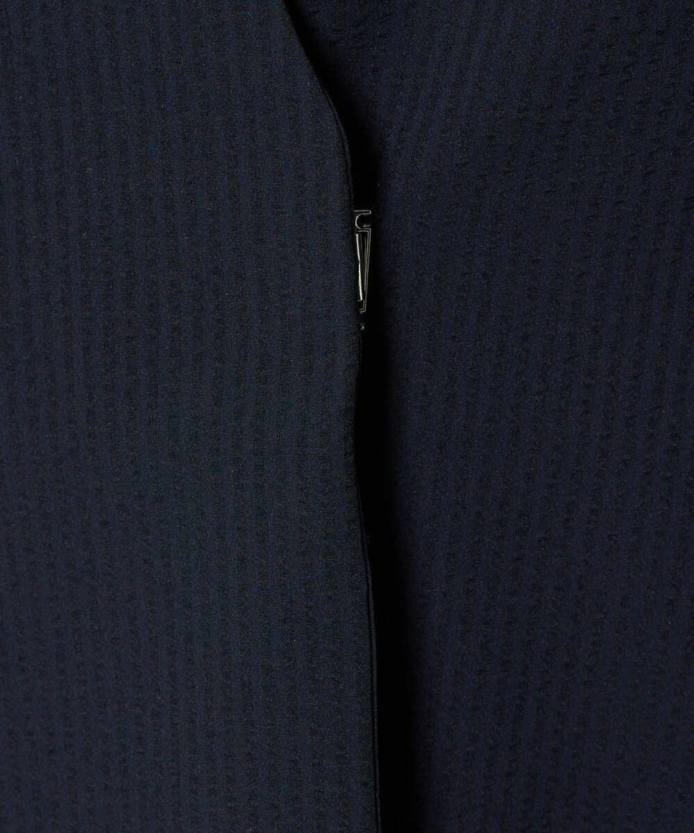 F1JHA60200 MK MICHEL KLEIN(小さいサイズ)(メゾン ドゥ サンク) 【小さいサイズ】ハーフスリーブジャケット/撥水/UVカット/洗える/セットアップ対応 ネイビー