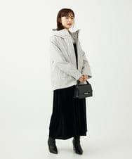 F1KAD31110 MK MICHEL KLEIN(小さいサイズ)(メゾン ドゥ サンク) 【小さいサイズ】刺繍ロゴデザイン コットンロンT/洗える ホワイト