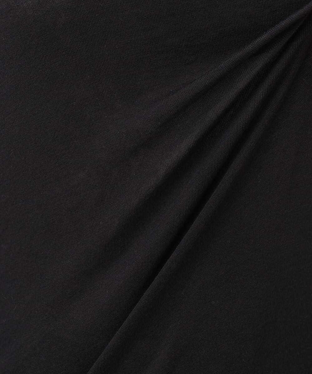 F1KAG35100 MK MICHEL KLEIN(小さいサイズ)(メゾン ドゥ サンク) 【小さいサイズ】[洗える]ハイネックカットソー ブラウン