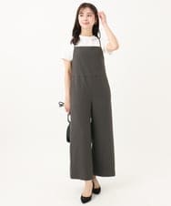 F1KGA40080 MK MICHEL KLEIN(小さいサイズ)(メゾン ドゥ サンク) 【小さいサイズ】刺繍ロゴTシャツ/接触冷感/UVカット/洗える ホワイト