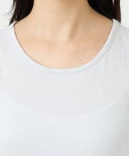 F1KGD32045 MK MICHEL KLEIN(小さいサイズ)(メゾン ドゥ サンク) 【小さいサイズ】ラメタンクトップ/UVカット/洗濯機で洗える ブラウン