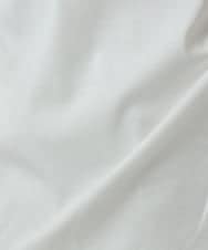 F1KGD33090 MK MICHEL KLEIN(小さいサイズ)(メゾン ドゥ サンク) 【小さいサイズ】シルケットフライス半袖カットソー/洗える ホワイト