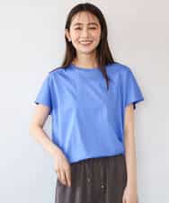 F1KGD62090 MK MICHEL KLEIN(小さいサイズ)(メゾン ドゥ サンク) 【小さいサイズ】[接触冷感/洗える]裾ドロストデザインカットソー グレージュ