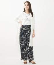 F1KGV40075 MK MICHEL KLEIN(小さいサイズ)(メゾン ドゥ サンク) 【小さいサイズ】ベーシックロゴTシャツ/洗える ベージュ