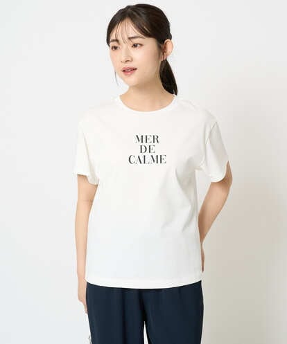 F1KHA53085  【小さいサイズ】ベーシックロゴTシャツ/洗える