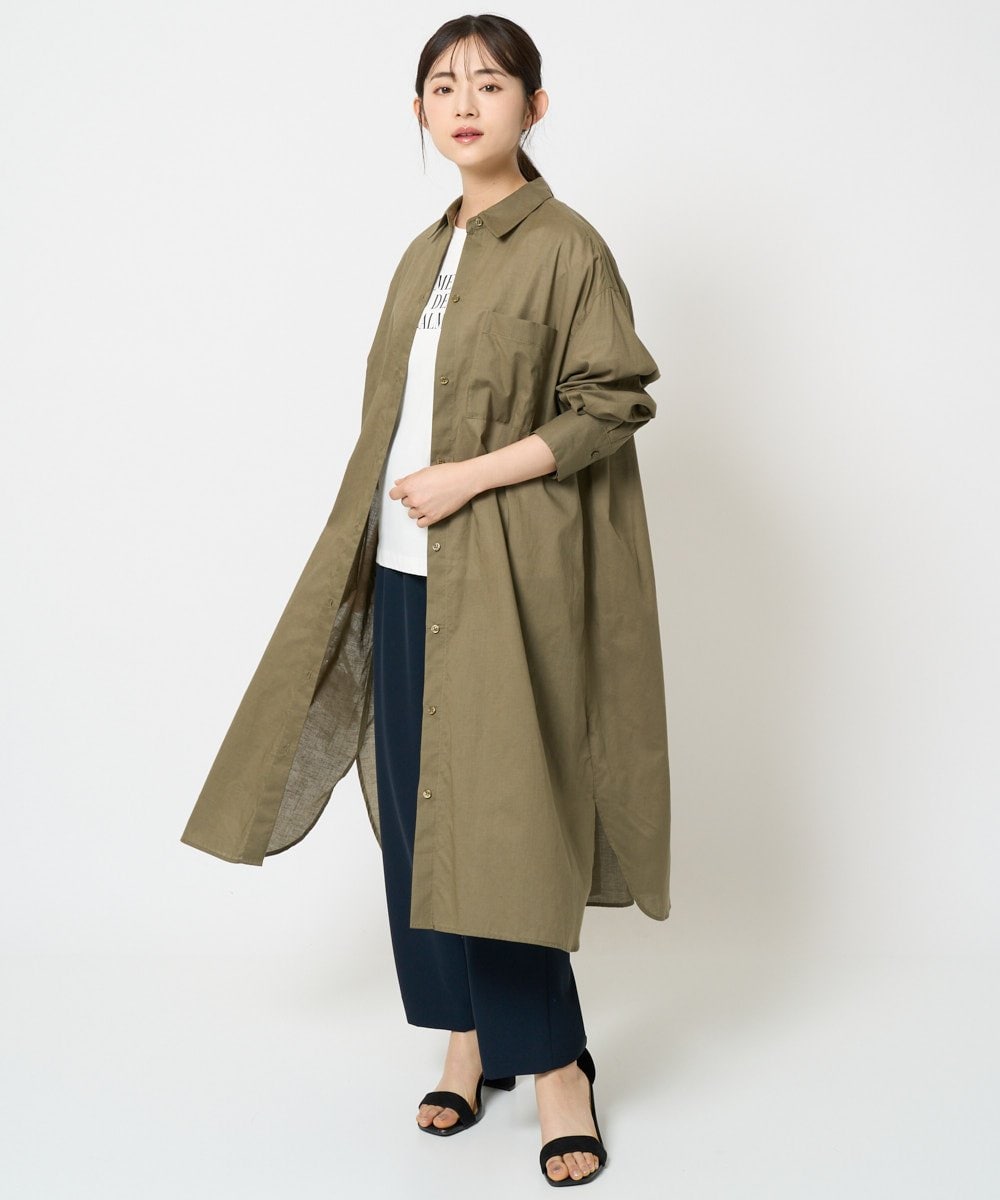 F1KHA53085 MK MICHEL KLEIN(小さいサイズ)(メゾン ドゥ サンク) 【小さいサイズ】ベーシックロゴTシャツ/洗える ホワイト