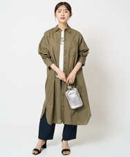 F1KHA53085 MK MICHEL KLEIN(小さいサイズ)(メゾン ドゥ サンク) 【小さいサイズ】ベーシックロゴTシャツ/洗える ホワイト