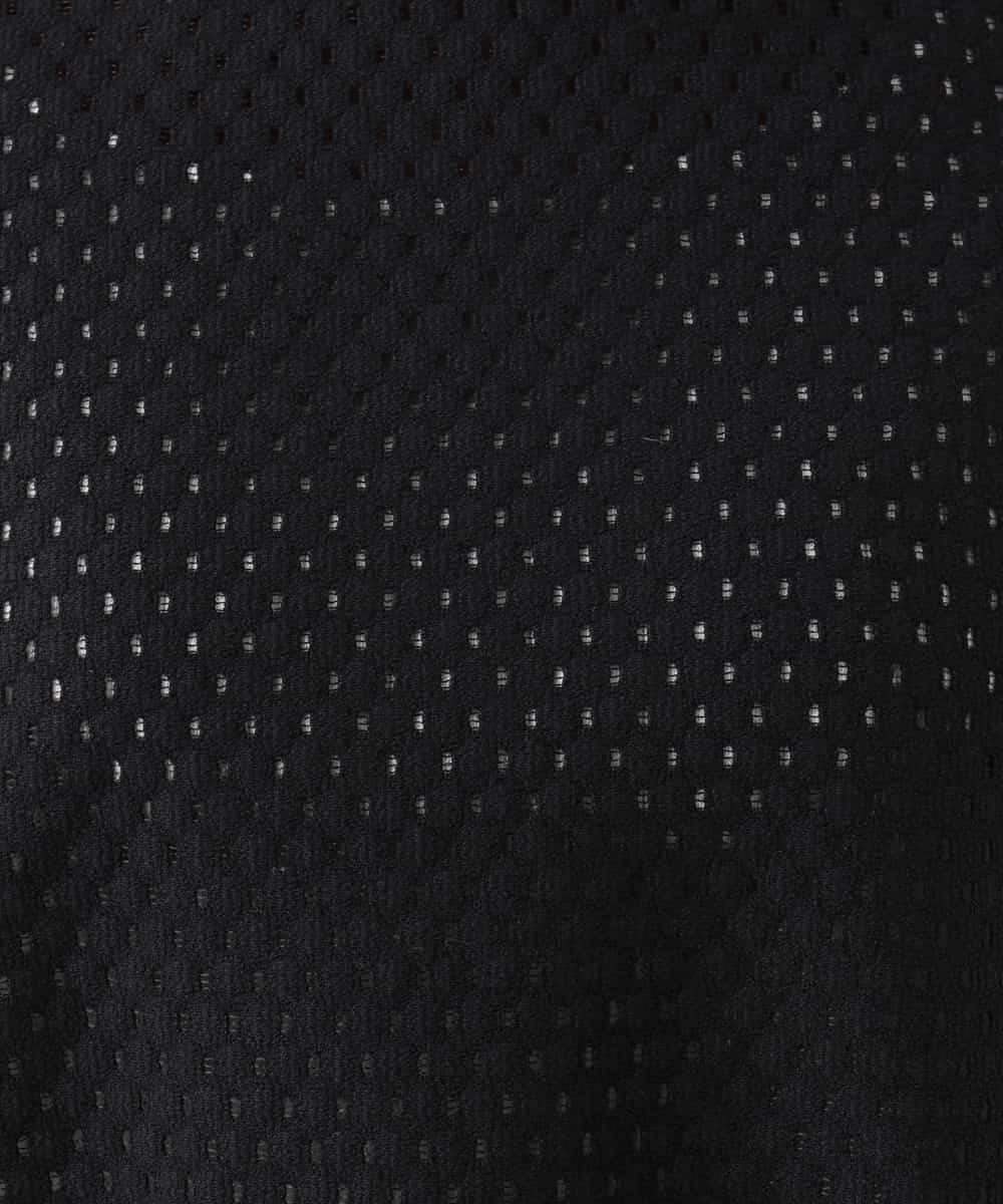 F1KID72110 MK MICHEL KLEIN(小さいサイズ)(メゾン ドゥ サンク) 【小さいサイズ】[洗える]ドット調アイレット レースTシャツ イエロー