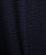 F1KIV71130 MK MICHEL KLEIN(小さいサイズ)(メゾン ドゥ サンク) 【小さいサイズ】サッカーストライプ ウエストタックカットソー/洗える ホワイト