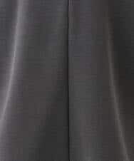 F1KJD22130 MK MICHEL KLEIN(小さいサイズ)(メゾン ドゥ サンク) 【小さいサイズ】[洗える]前後2way フロントジップデザインカットソー ダークグレー