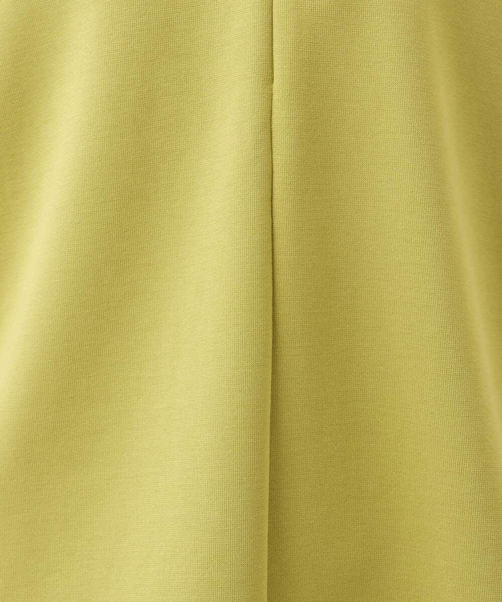 F1KJD22130 MK MICHEL KLEIN(小さいサイズ)(メゾン ドゥ サンク) 【小さいサイズ】[洗える]前後2way フロントジップデザインカットソー ダークグレー