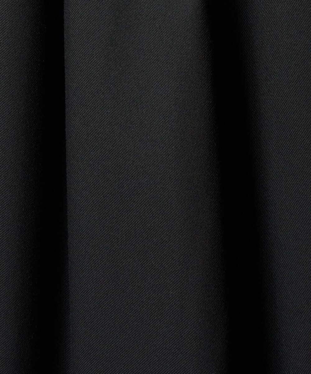 F1LAD62160 MK MICHEL KLEIN(小さいサイズ)(メゾン ドゥ サンク) 【小さいサイズ】裏起毛ワイドストレートプルオンパンツ/洗える グレー