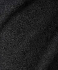 F1LBD58160 MK MICHEL KLEIN(小さいサイズ)(メゾン ドゥ サンク) 【小さいサイズ】ツイード調両面起毛ワイドパンツ/洗える ライトグレー