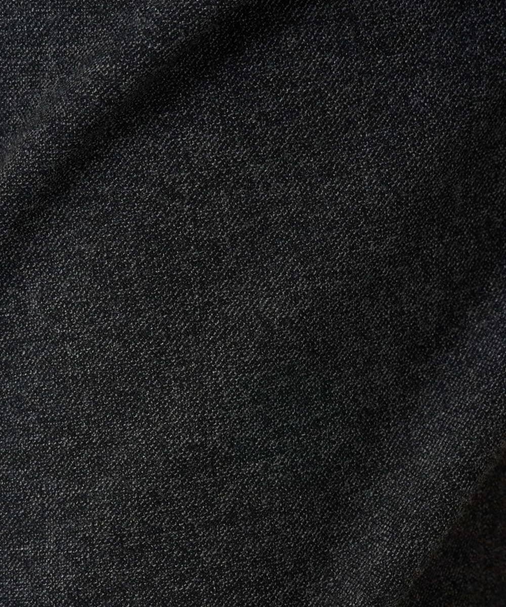 F1LBD58160 MK MICHEL KLEIN(小さいサイズ)(メゾン ドゥ サンク) 【小さいサイズ】ツイード調両面起毛ワイドパンツ/洗える ライトグレー