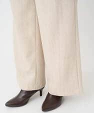 F1LDD60160 MK MICHEL KLEIN(小さいサイズ)(メゾン ドゥ サンク) 【小さいサイズ】カラーツイードワイドパンツ/洗える ベージュ