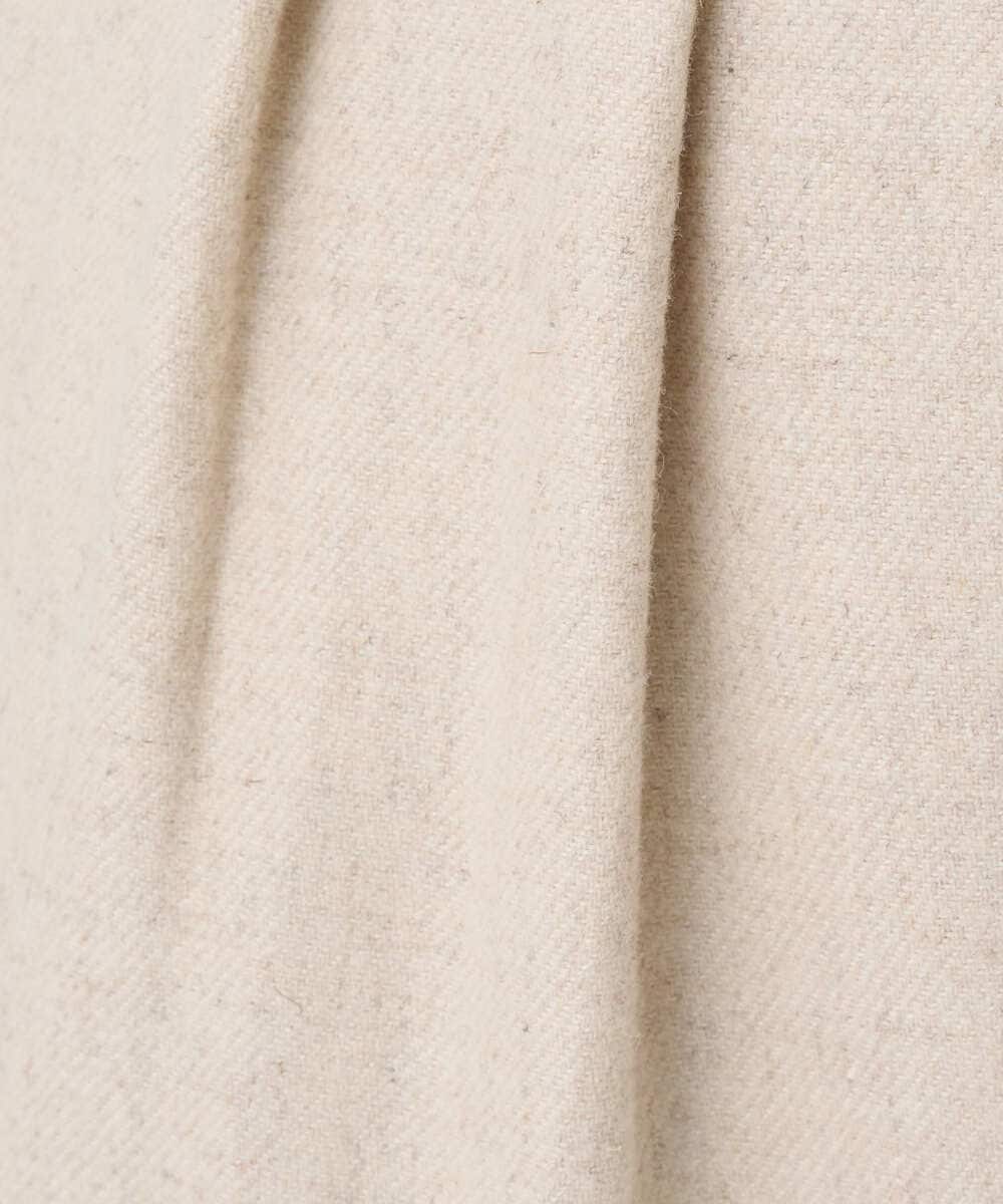 F1LDD60160 MK MICHEL KLEIN(小さいサイズ)(メゾン ドゥ サンク) 【小さいサイズ】カラーツイードワイドパンツ/洗える ベージュ