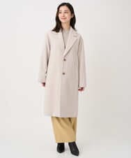 F1LDD60160 MK MICHEL KLEIN(小さいサイズ)(メゾン ドゥ サンク) 【小さいサイズ】カラーツイードワイドパンツ/洗える ベージュ