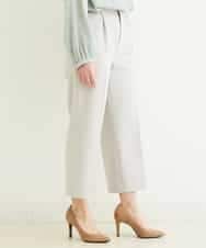 F1LDP22150 MK MICHEL KLEIN(小さいサイズ)(メゾン ドゥ サンク) 【小さいサイズ/制菌加工/Comfortシリーズ】ベーシックワイドパンツ ネイビー