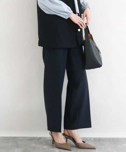 F1LFD10160  【小さいサイズ】ダブルクロス セミワイドパンツ/セットアップ対応/洗える
