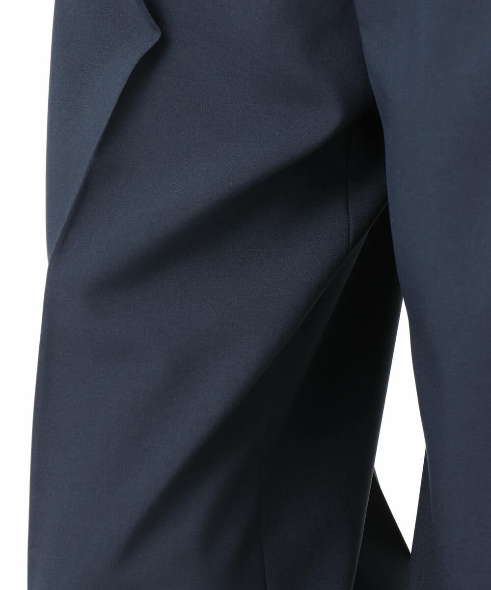 F1LFD15170 MK MICHEL KLEIN(小さいサイズ)(メゾン ドゥ サンク) 【小さいサイズ】2タックストレートワイドパンツ/洗える ベージュ