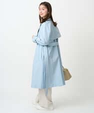 F1LFD15170 MK MICHEL KLEIN(小さいサイズ)(メゾン ドゥ サンク) 【小さいサイズ】2タックストレートワイドパンツ/洗える ベージュ