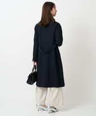 F1LFD15170 MK MICHEL KLEIN(小さいサイズ)(メゾン ドゥ サンク) 【小さいサイズ】2タックストレートワイドパンツ/洗える ベージュ