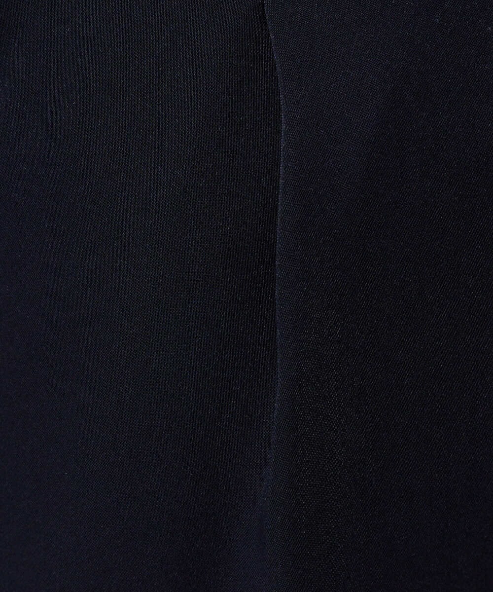 F1LFD24160 MK MICHEL KLEIN(小さいサイズ)(メゾン ドゥ サンク) 【小さいサイズ】共地ベルト付きワイドパンツ/撥水/防シワ/洗える ライトグレー