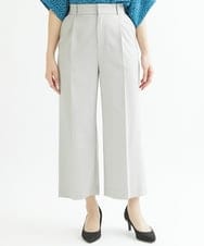 F1LFP34150 MK MICHEL KLEIN(小さいサイズ)(メゾン ドゥ サンク) 【小さいサイズ/Comfortシリーズ】ベーシックワイドパンツ ネイビー