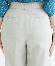 F1LFP34150 MK MICHEL KLEIN(小さいサイズ)(メゾン ドゥ サンク) 【小さいサイズ/Comfortシリーズ】ベーシックワイドパンツ ネイビー