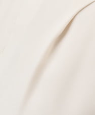 F1LFV24160 MK MICHEL KLEIN(小さいサイズ)(メゾン ドゥ サンク) 【小さいサイズ】ワンタックワイドパンツ/洗える アイボリー