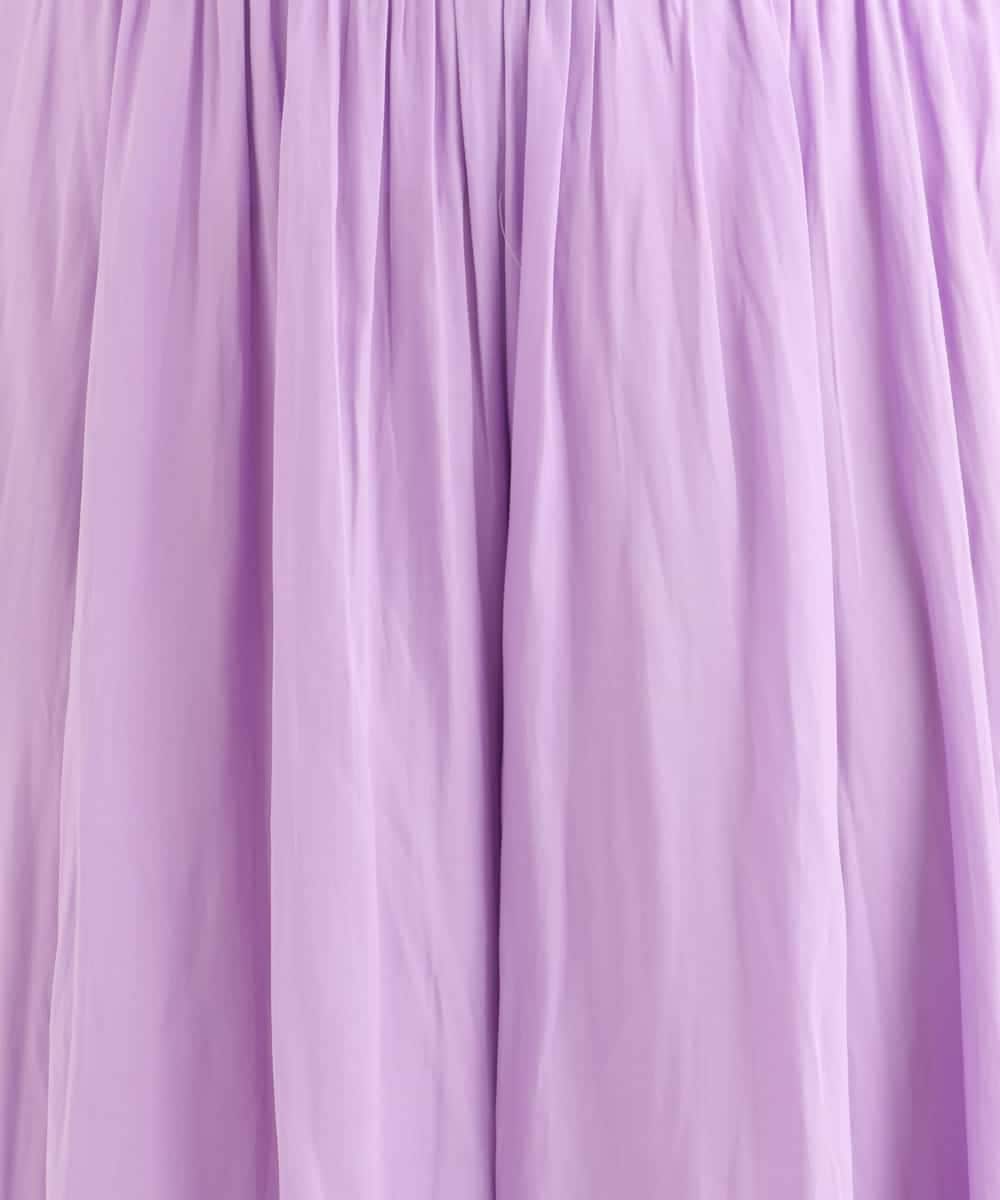 F1LGD03150 MK MICHEL KLEIN(小さいサイズ)(メゾン ドゥ サンク) 【小さいサイズ】[瞬美シリーズ/UVカット/接触冷感/洗える]サテンガウチョパンツ カーキ