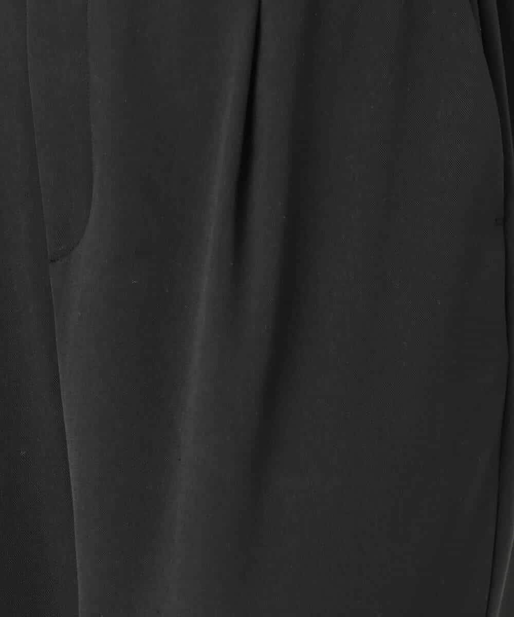 F1LGD21160 MK MICHEL KLEIN(小さいサイズ)(メゾン ドゥ サンク) 【小さいサイズ】TRストレッチワイドパンツ/洗える ライトグレー