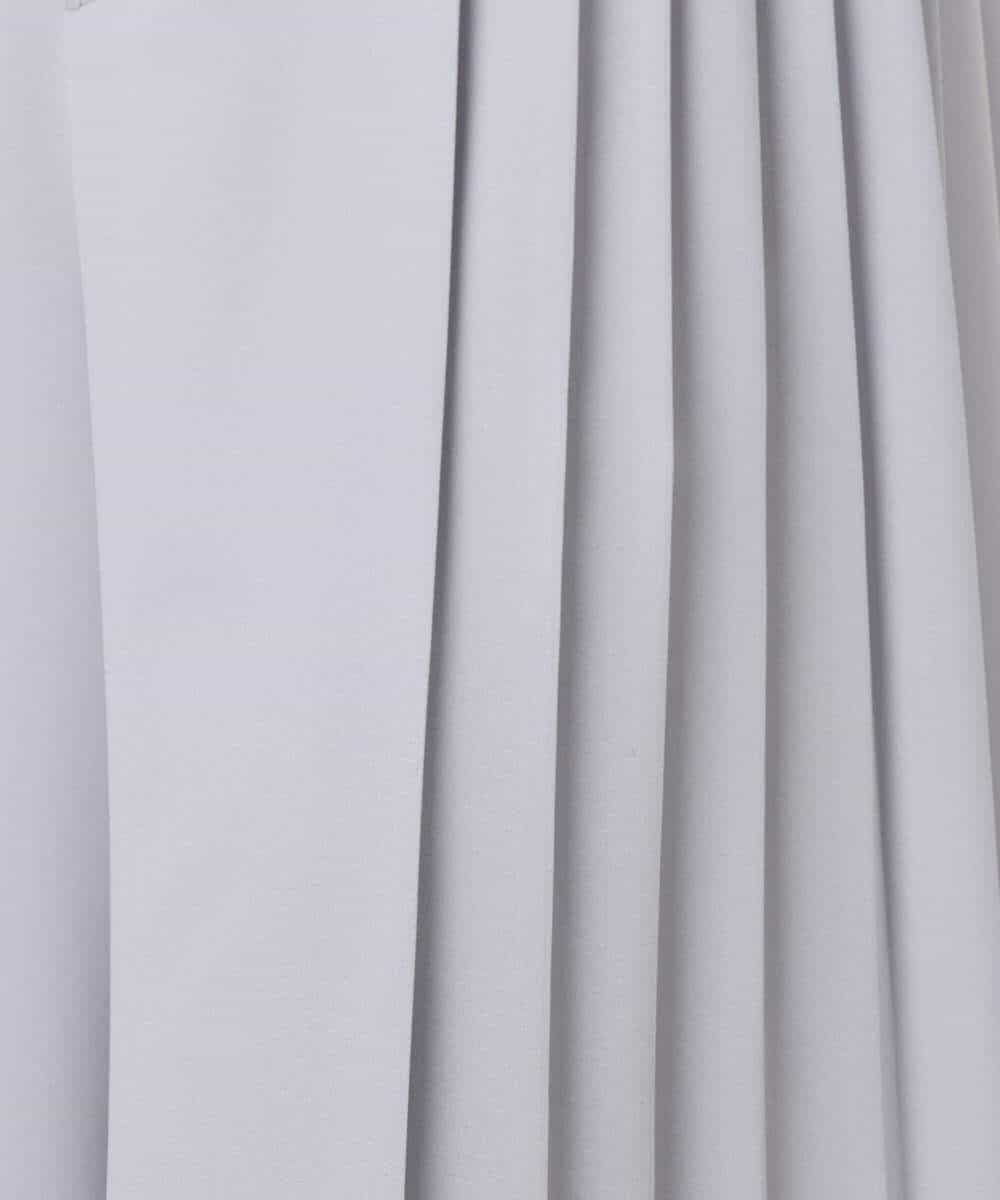 F1LGD26170 MK MICHEL KLEIN(小さいサイズ)(メゾン ドゥ サンク) 【小さいサイズ】サイドプリーツガウチョパンツ/洗える ネイビー