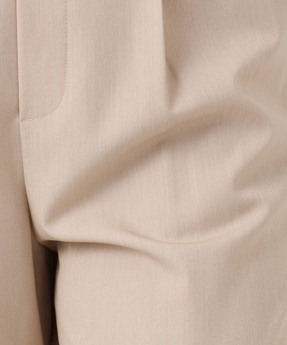 F1LGD30160 MK MICHEL KLEIN(小さいサイズ)(メゾン ドゥ サンク) 【小さいサイズ】[SANAGARAシリーズ]デニムライク ワイドパンツ/接触冷感/UVカット/洗濯機で洗える ネイビー