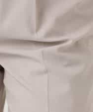 F1LGD34170 MK MICHEL KLEIN(小さいサイズ)(メゾン ドゥ サンク) 【小さいサイズ】ドライタッチストレッチ ワイドパンツ/イージーケア/洗濯機で洗える グレージュ