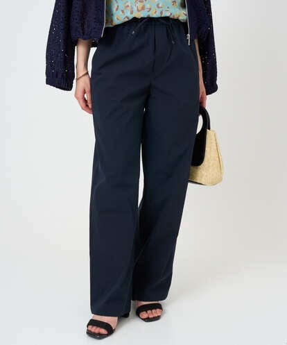 F1LGD40170 MK MICHEL KLEIN(小さいサイズ) 【小さいサイズ】コットンライクストレッチワイドパンツ/抗ピリング/洗濯機で洗える